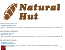 Tablet Screenshot of naturalhut.net